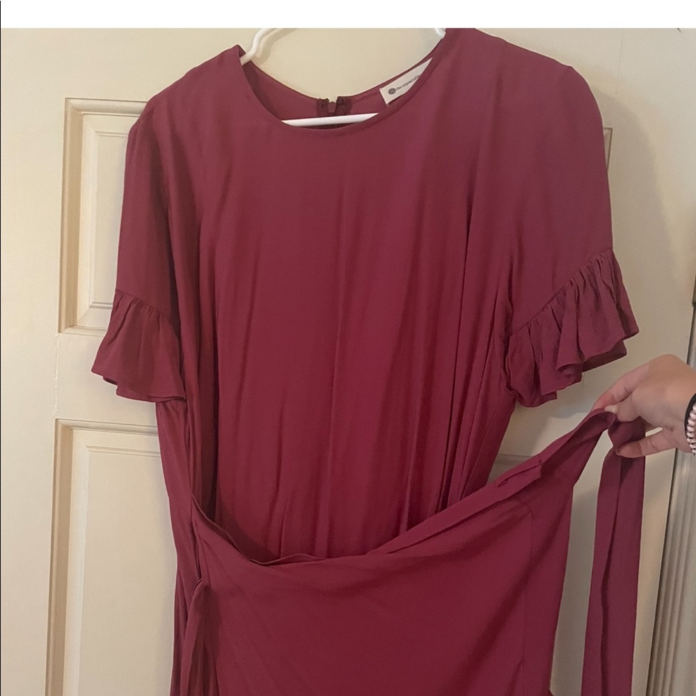 Mauve Impeccable Pig Wrap Dress